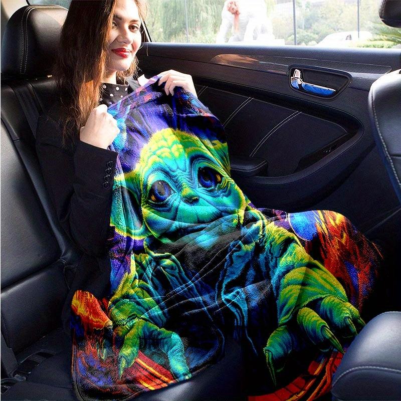 1pc Star Wars Printing Blanket - Soft, All-Season Throw for Living Room, Bedroom,Personalized Gift with Adorable Cartoon Design