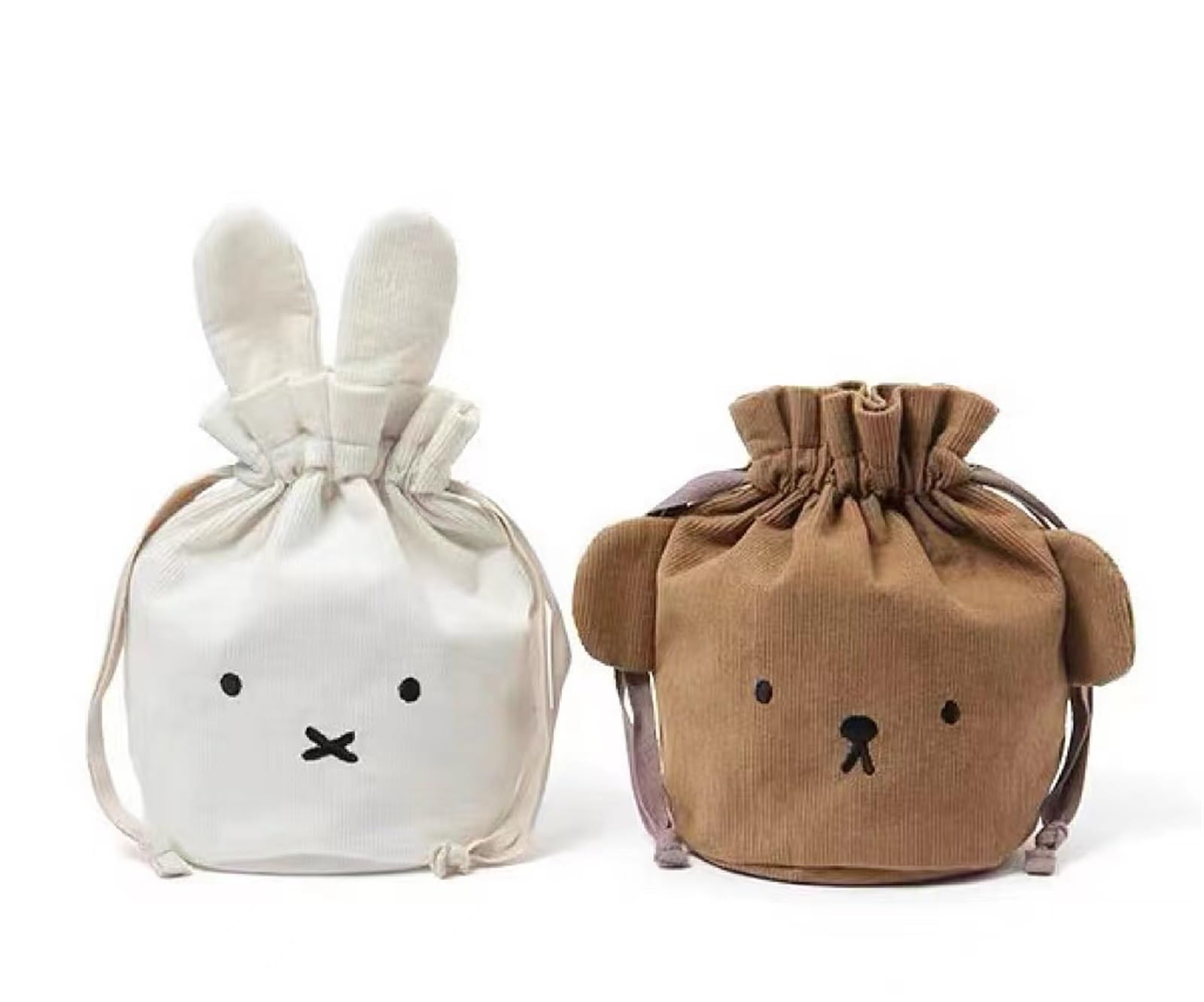 

and Rabbit Drawstring Lunch Storage Cup Small Item Travel Lunch Nursery School Cute Character Goods Miffy, Boris, Bags, Bags, Bags, Bags, Cases,