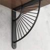 Simple Wall-mounted Shelves L Bracket Metal Shelves Partition Iron Z Bracket A Word Plate Bracket