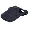 Pet Four Seasons Sunshade Baseball Hat Fashionable Adjustable Lightweight Dogs Peaked Cap Denim Blue S
