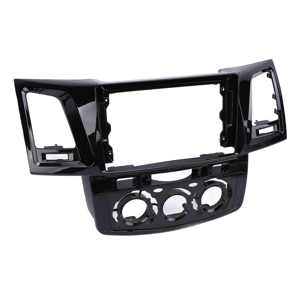 Car Stereo Radio Fascia 9 Inch Black Protective Prevent Scratch Navigation Panel Frame for Hilux 201