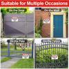(2 Pack) Employees Only Beyond This Point Signs, Aluminum Staff Only Sign, Employees Only No Unauthorized Entry - Weatherproof Metal Signs with