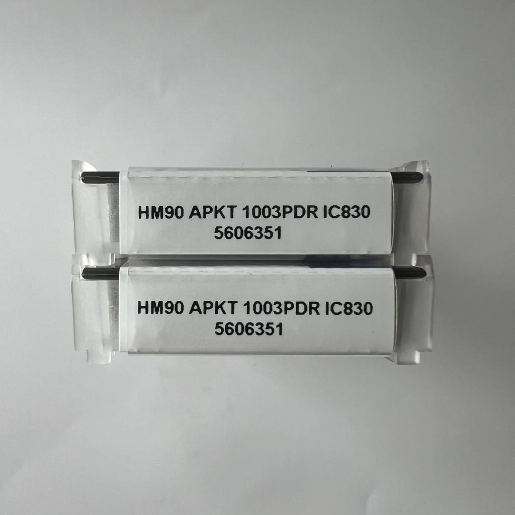 ISCAR / HM90APKT1003PDR IC830 / Industrial indexable carbide inserts 10 Pcs