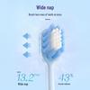 Shuke Diamond White Wide Head Toothbrush, 2-Pack