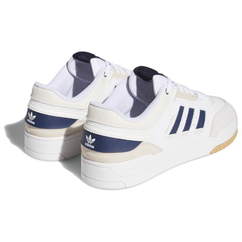 adidas Originals Drop Step Low 'White Navy Blue' Sneakers HQ7133