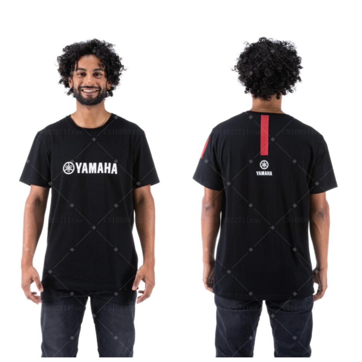 

Оригинальная футболка Yamaha RV SS МУЖСКАЯ ПРЕТОРИЯ Черный Мотоциклетные топы Мода Уличный Спорт Короткий рукав Женская Высокое качество Круглый вырез 2XL