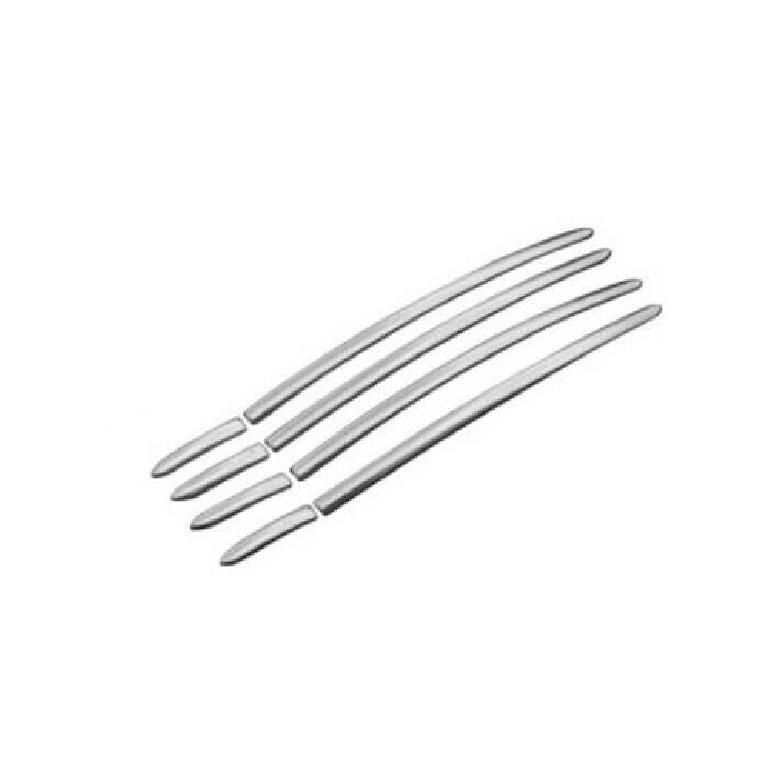 Chrome Steel Exterior Side Door Handle Cover Trim 8PCS For Ford Edge 2015-2021