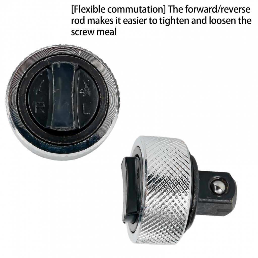 Socket Wrench 1/4 3/8 1/2inch Gear Drive Palm Finger Reversible
