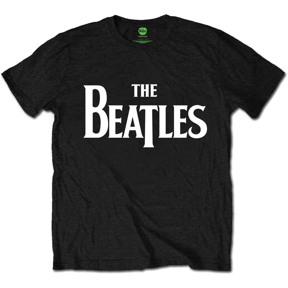 

Футболка The Beatles Логотип Официальная Черная Новая 2XL