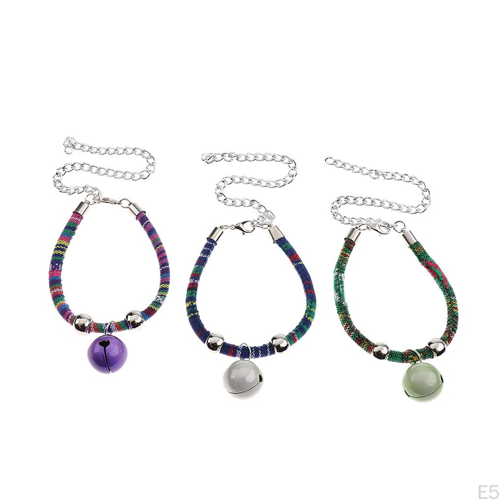 Ethnic Style Bells dog Necklace Decor Puppy Grooming Accessories