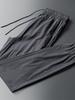 Men's Ice Silk Quick-Dry Joggers: Casual, Breathable, Elastic Sports Pants for Running