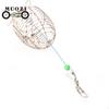 Fish Small Stainless Steel Wire Fish Bait Trap Basket Fishing Tackle Lure Cage