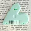 Heart-Shaped Double-Sided Hair Trimmer and Bangs Comb