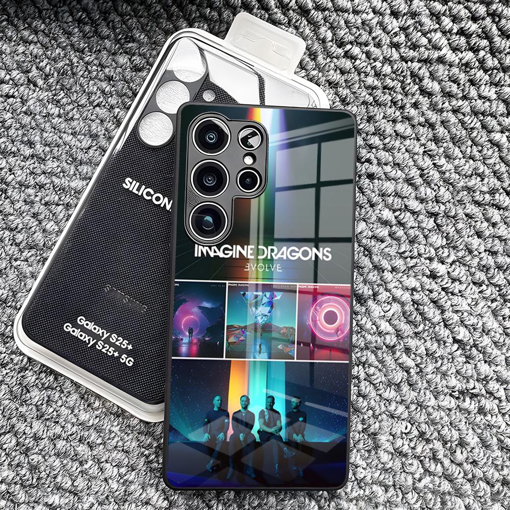 

Imagine Dragons Phone Case For Samsung S26 Ultra S25 Edge Ultra S23 S22 S21 S20 Ultra Plus S24 Fe A25 Glass Cover Samsung A55