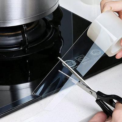 3M/5M/10M Single Side Self-Adhesive Nano Tape Waterproof And Stain-Resistant Kitchen Bathroom Sink Caulk Strip Transparent Tape