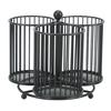 Rotating Pen Holder Creative Swivel Pen Rack Large Capacity Metal Mesh Pen Organizer for Office School Classroom