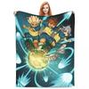 Inazuma Eleven Blanket Flannel Fubuki Shirou Soft Throw Blankets for Outdoor Travel Bedroom Quilt