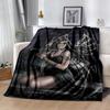 Gothic Style Blanket Warmthful Decor Great for Bed Office Picnics Four Seasons Multipurpose Stylish Decor Ideal Gift For Birthday Valentine'S Day