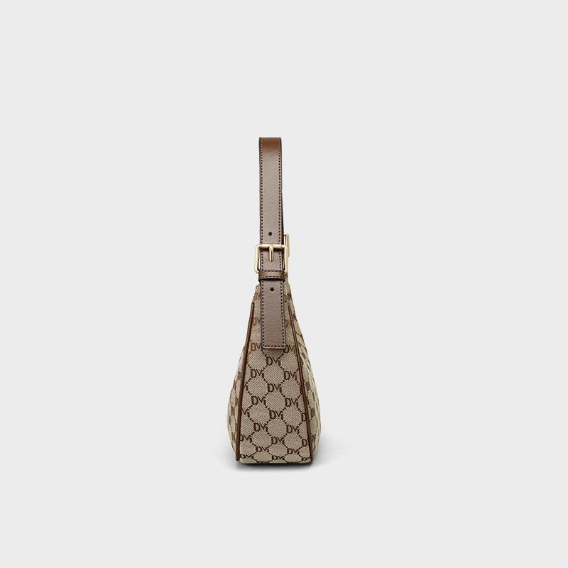 2025 Autumn Winter New Crossbody Underarm Bag High-end Moon Bag Handheld Single Shoulder Half-moon Bag Box Bag
