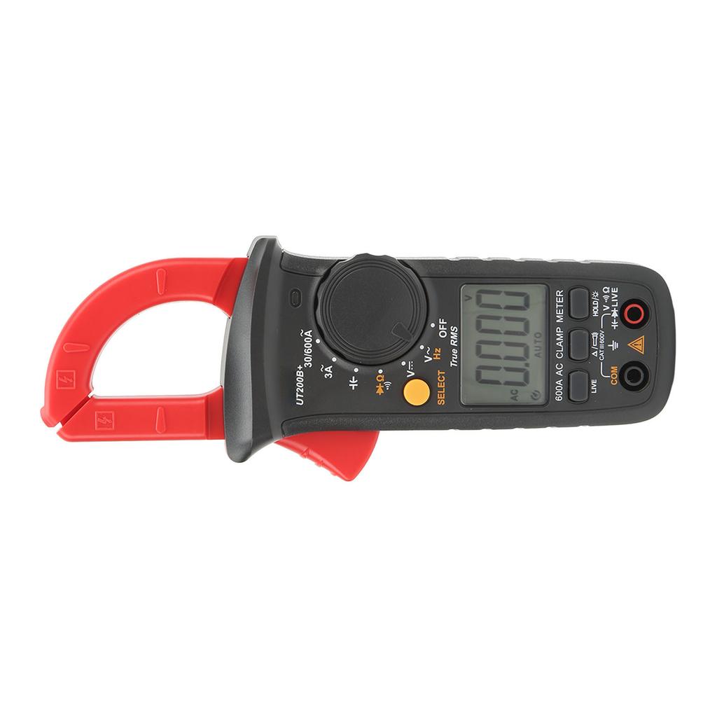 Digital Clamp Meter AC DC Voltage Current Resistance Capacitance Meter Electrical Test Multimeter
