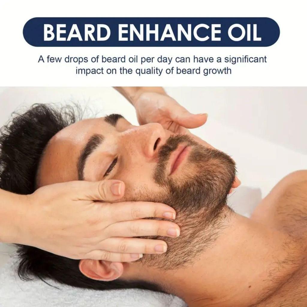 Hair Grower Serum Beard Fast Grow Oil Hair-Loss Treatment Natural Formula