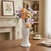 Flower Arrangement 3D Printed Flower Vases Gown-Shaped Decorative Vase  Home Desktop Decorations