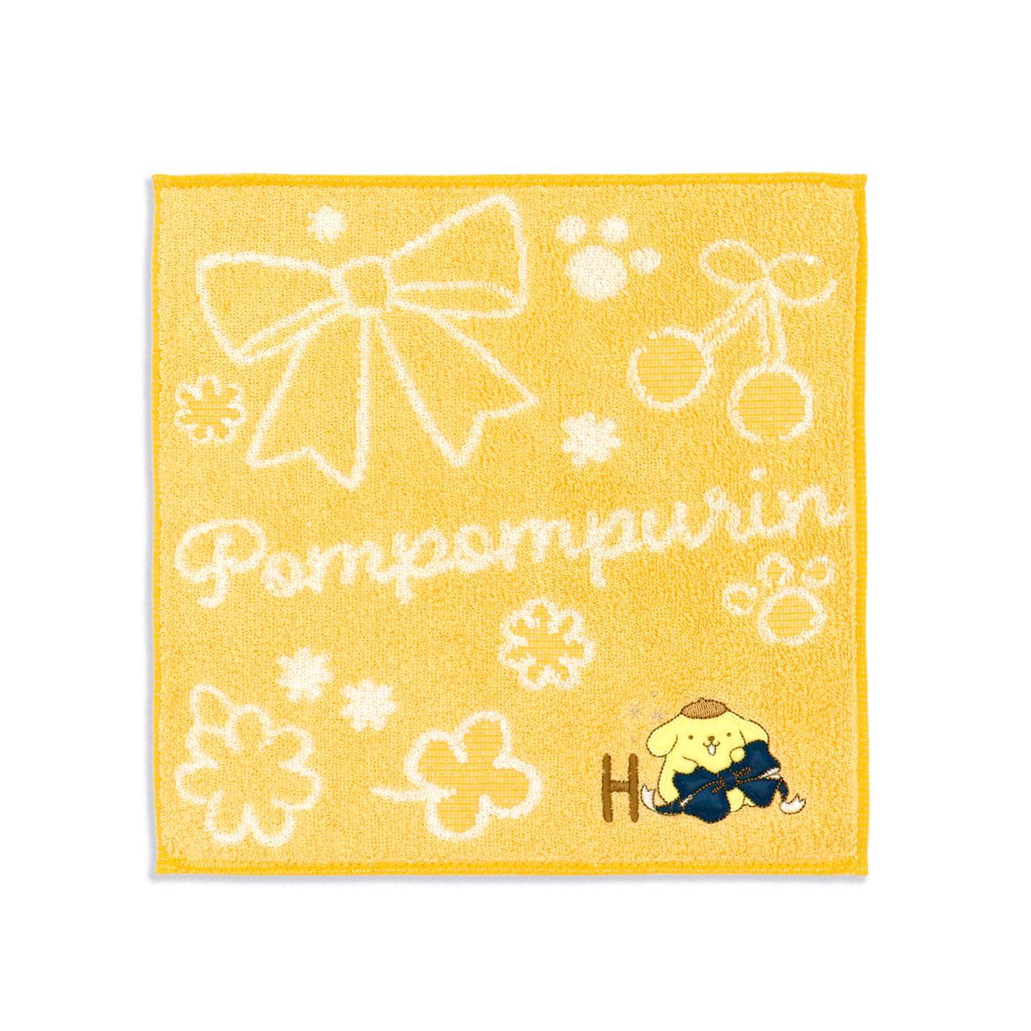 

Музей Полотенец Sanrio Большой Бант Pompompurin Платок-полотенце YH Желтый Инициал H 25 x 25 см 28-2030072 Прибл.
