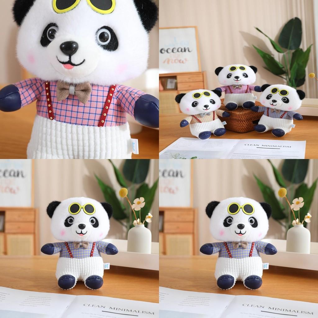 Adorable Panda Plush Toy Cute Panda Doll With Soft Pp Cotton Filling For Kids