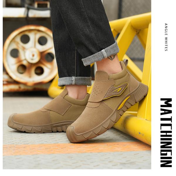 Bezpečnost práce Pojištění práce Obuv Ocelová Obuv proti opotřebení Pánská pracovní obuv Bezpečnost Protiskluzové boty