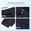 MONTAGUT Men's Smooth Easy-Care Straight Leg Casual Trousers (New Year Gift)