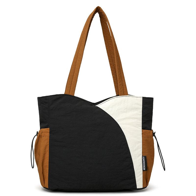 Ladies' Handbag, Work Bag, Travel Daily Handbag, and Color-blocking Bag