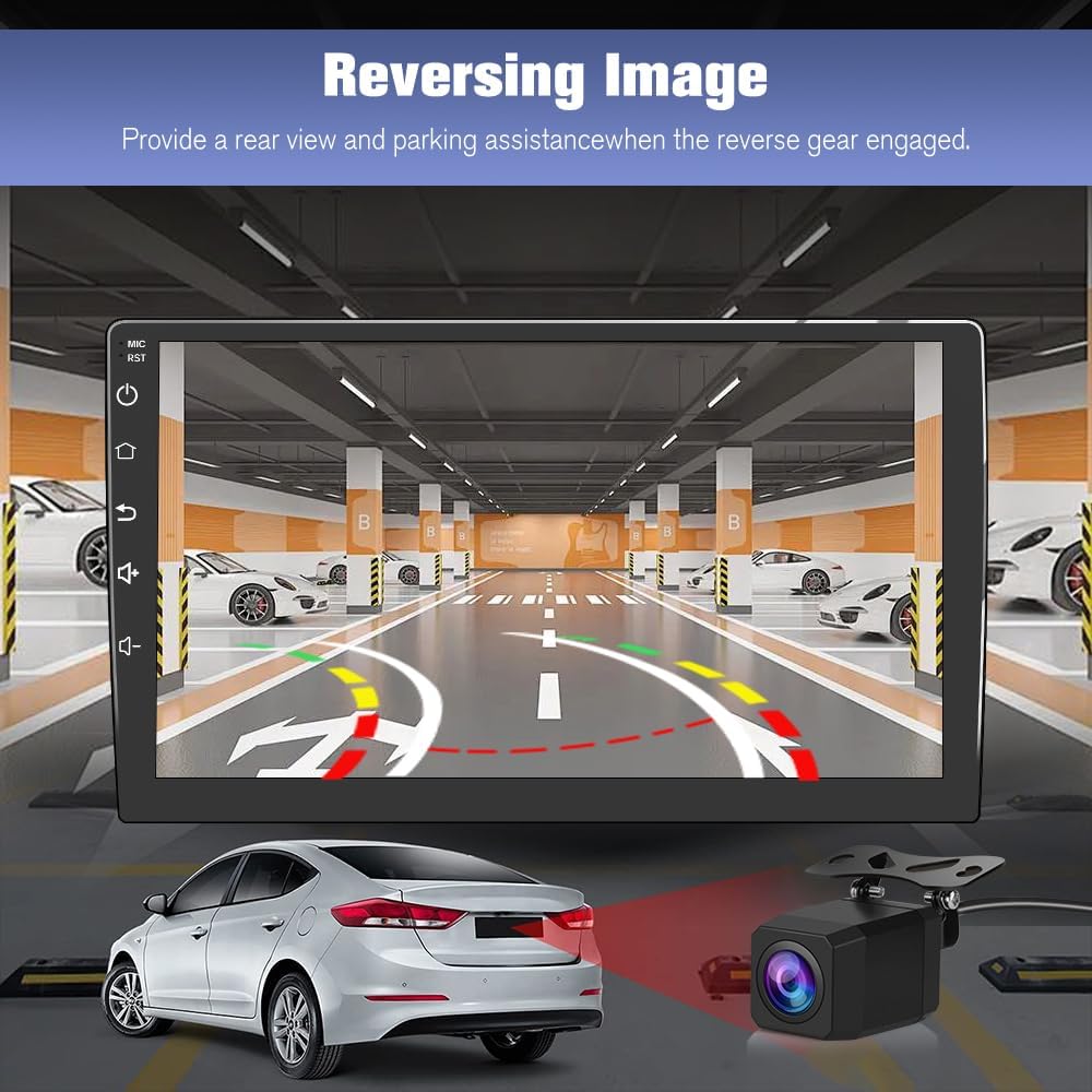 Android 13 Car Radio Stereo for Chevy Silverado GMC Sierra 2014-2018 with Backup Camera CarPlay Android Auto