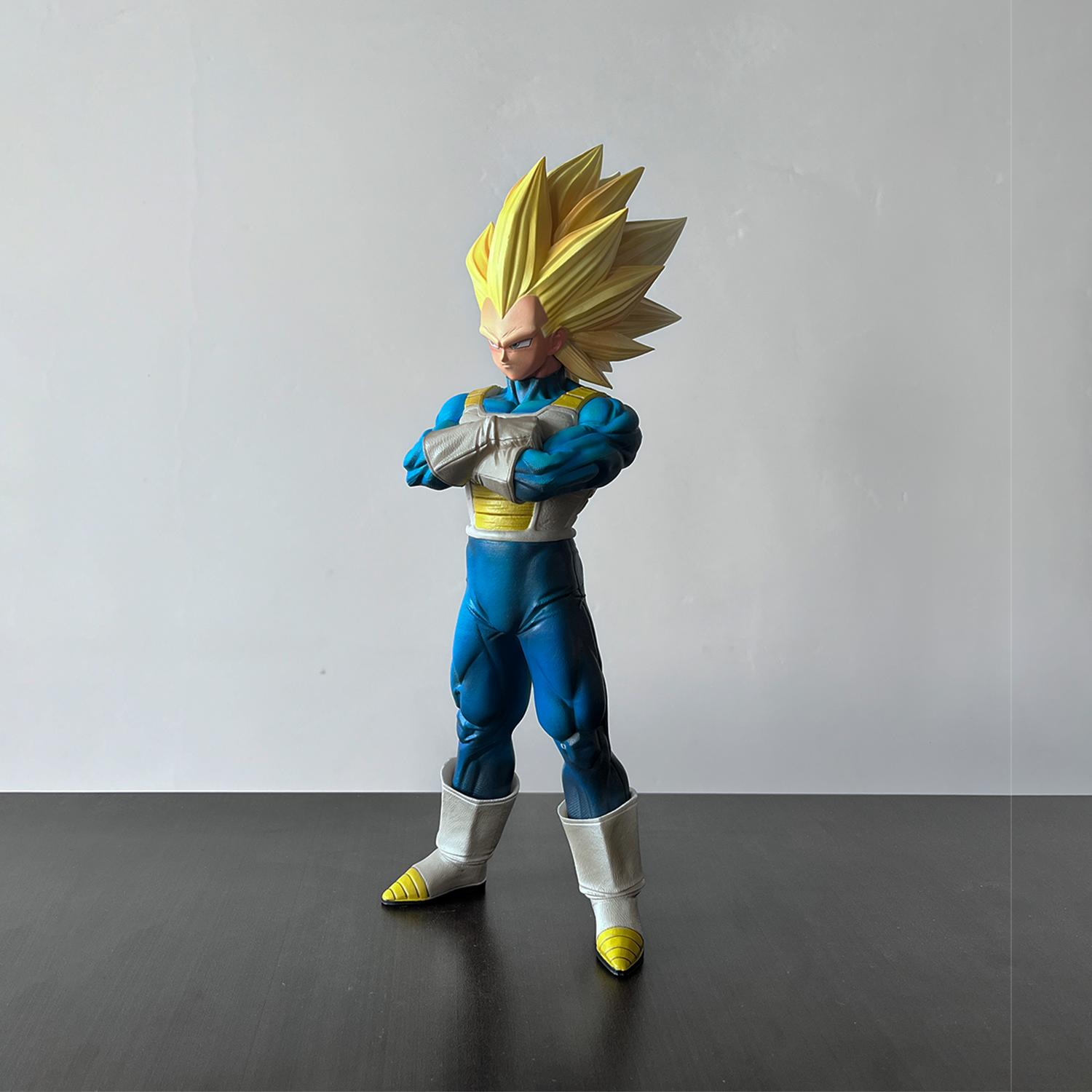 

VF In stock 33cm Dragon Ball Z SSJ3 Vegeta Figure Super Saiyan 3 Vegeta Action Figure Statue Collectable Model Toy Present no box