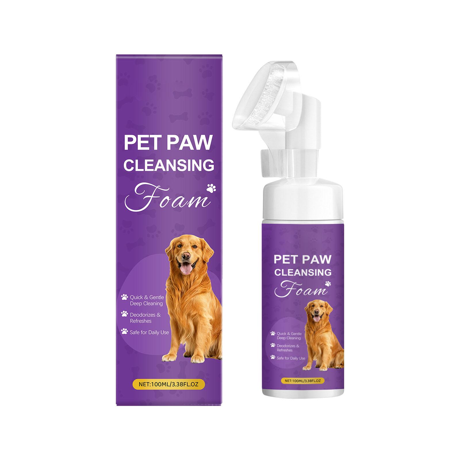 

Pet Cleaning Foam, Cleans, Stains, Freshens Odor, No Rinsing Required. 100ml. One Size
