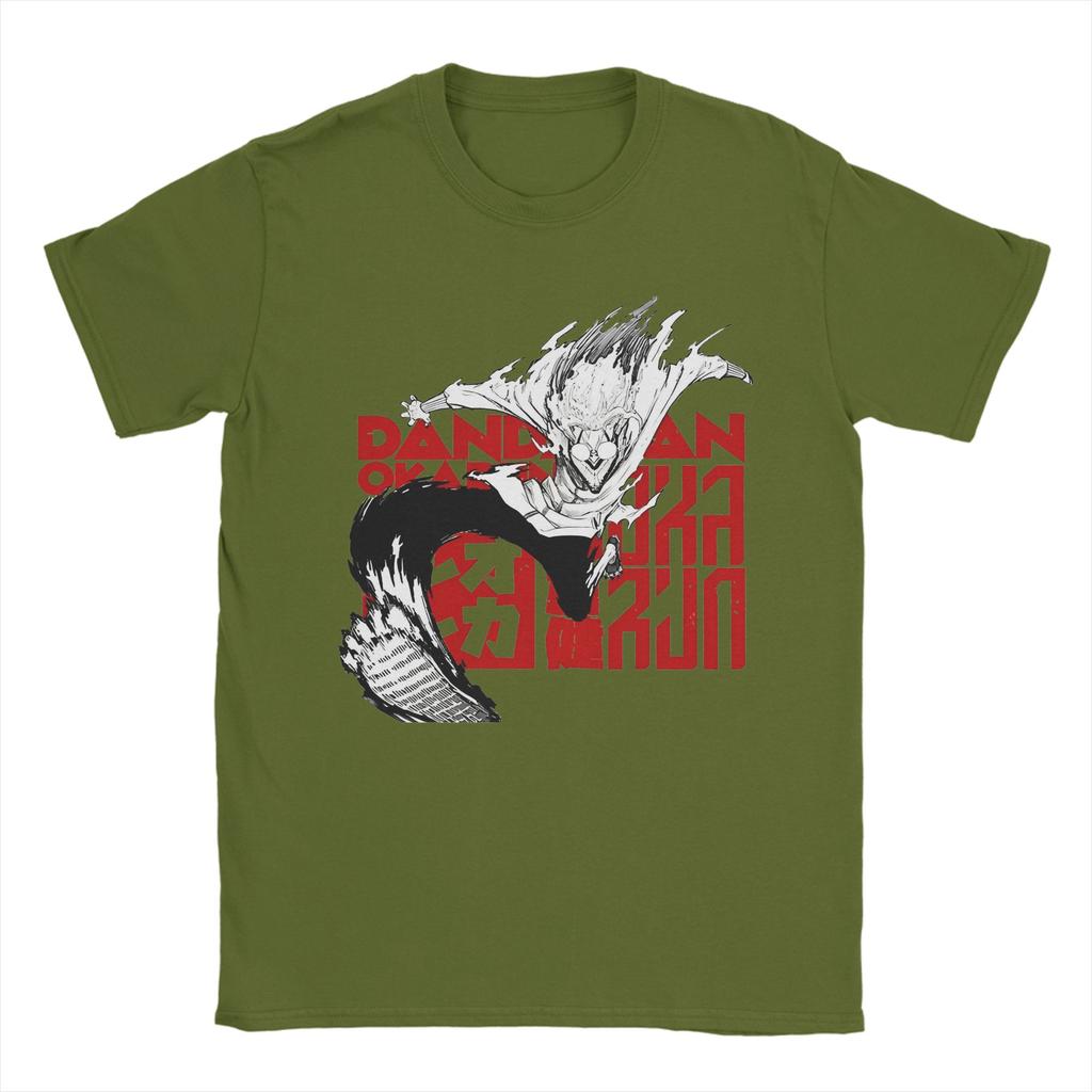 Dandadan   Tshirts Unisex 100%Cotton Tops Kawaii Cool Anime Manga  Round Neck Short Sleeve