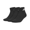 adidas Ankle Socks Unisex 3 Pack Black JC9271