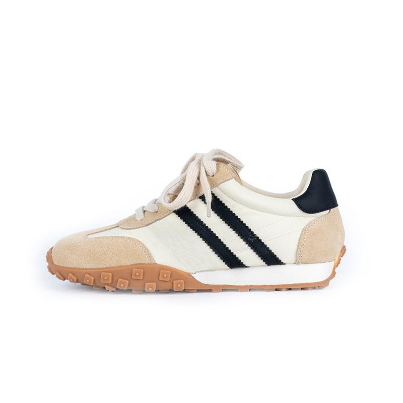 

Retro versatile platform color matching casual sports shoes women s height-increasing moral training shoes 2025 spring new casual shoes 34