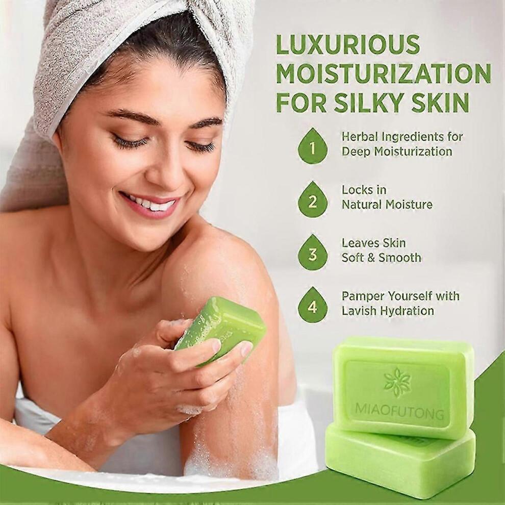 3 Stück Teebaumöl Antifungal Seife Antifungal Behandlungen für Gesicht Körper Akne Fußpilz Tinea Follikulitis