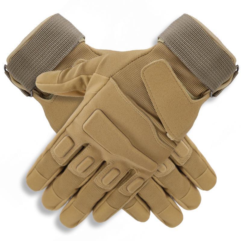 Military Full-Finger Tactical Gloves: Non-Slip, Wear-Resistant, Ideal for Cycling and Sports