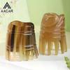 Cow Horn Hair Comb Meridian Comb Hairs Wash Scalp Massage Hair Treatment Device Natural Hair Care Brush Accessories For Women