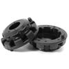 Kit d'isolateurs de ressorts avant supérieurs et inférieurs OEM : 52088257 52088401 K160040 K160041 pour Jeep Grand Cherokee 1999-2004 (4 pièces)