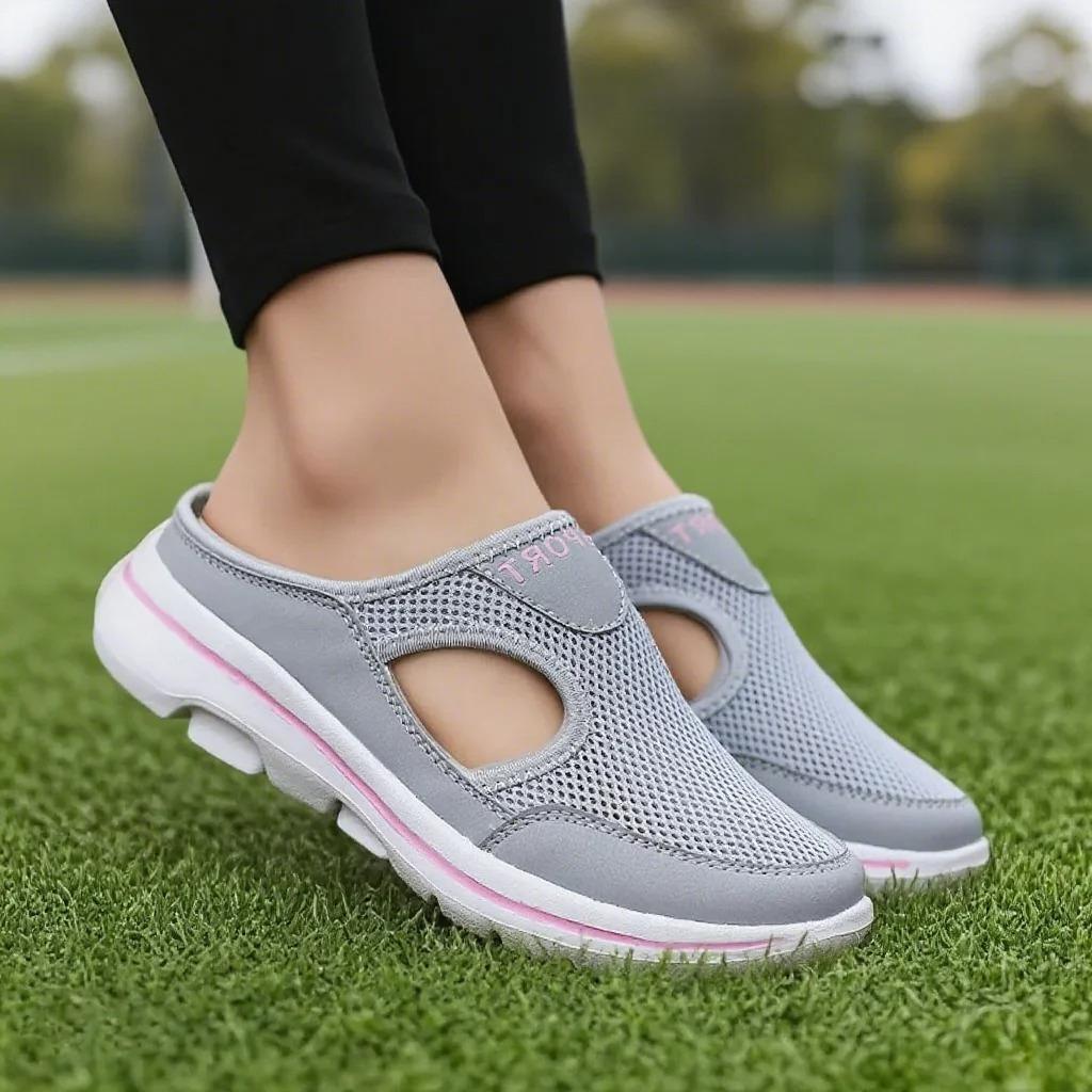 Men's Women's Shoes Summer Breathable Casual Flat Slippers Shoes Outdoor Home Lightweight Breathable Walking Sports Sandals