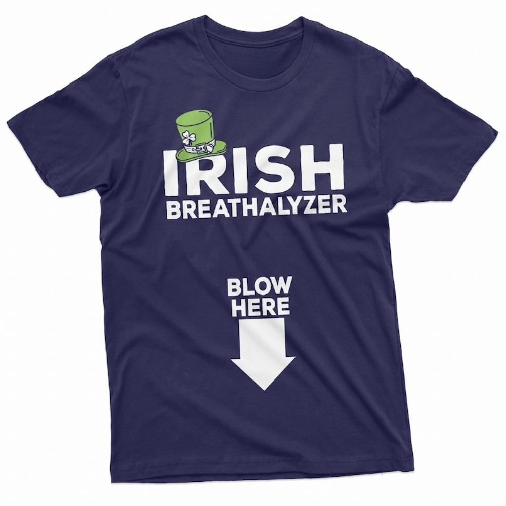 Irisches Alkoholtest-T-Shirt Patriotisches Shirt Lustiger St. St. Patrick's Day Herren T-Shirt Saint Paddy Shirt Irland Irischer Liebhaber Geschenk
