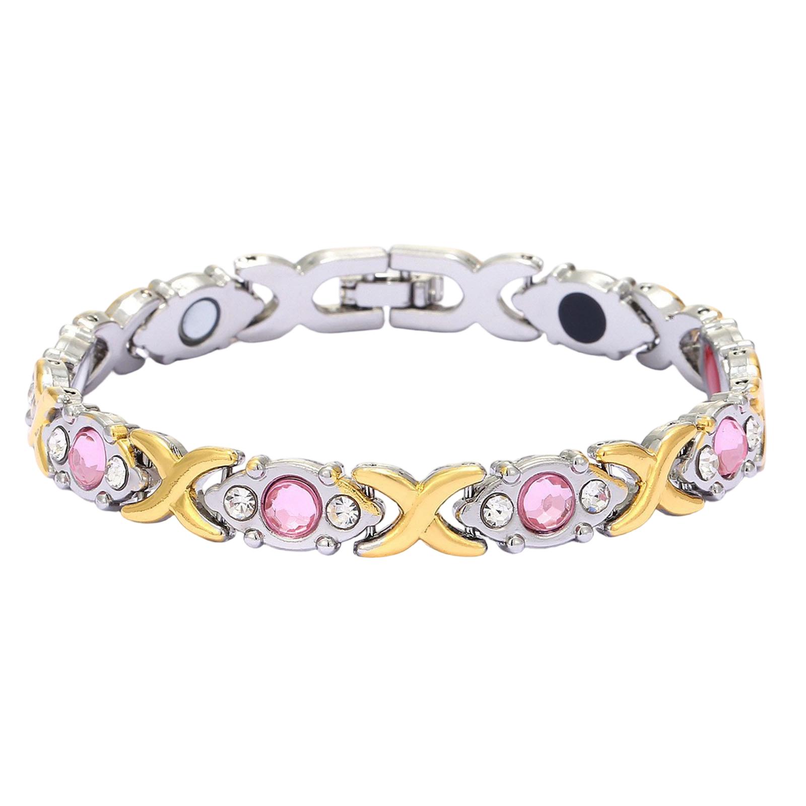 Женский Модный Сплавной Набор С Бриллиантами Регулируемый Браслет One Size