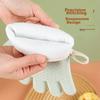 Jekero Five-Finger Thick Heat-Resistant Gloves, Insulated Anti-Scalding Gloves, for Kitchen, Microwave Oven, Baking, Oven-Specific, Thickened Non-Slip