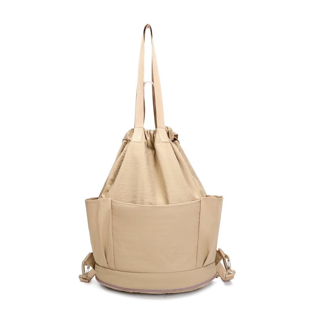 Multifunkční taška přes rameno Velkokapacitní batoh se stahovací šňůrkou Outdoorová sportovní taška