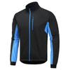 Veste d'hiver pour cyclisme homme Coupe-vent Thermique Doublure polaire Vêtements d'extérieur Vélo de route VTT