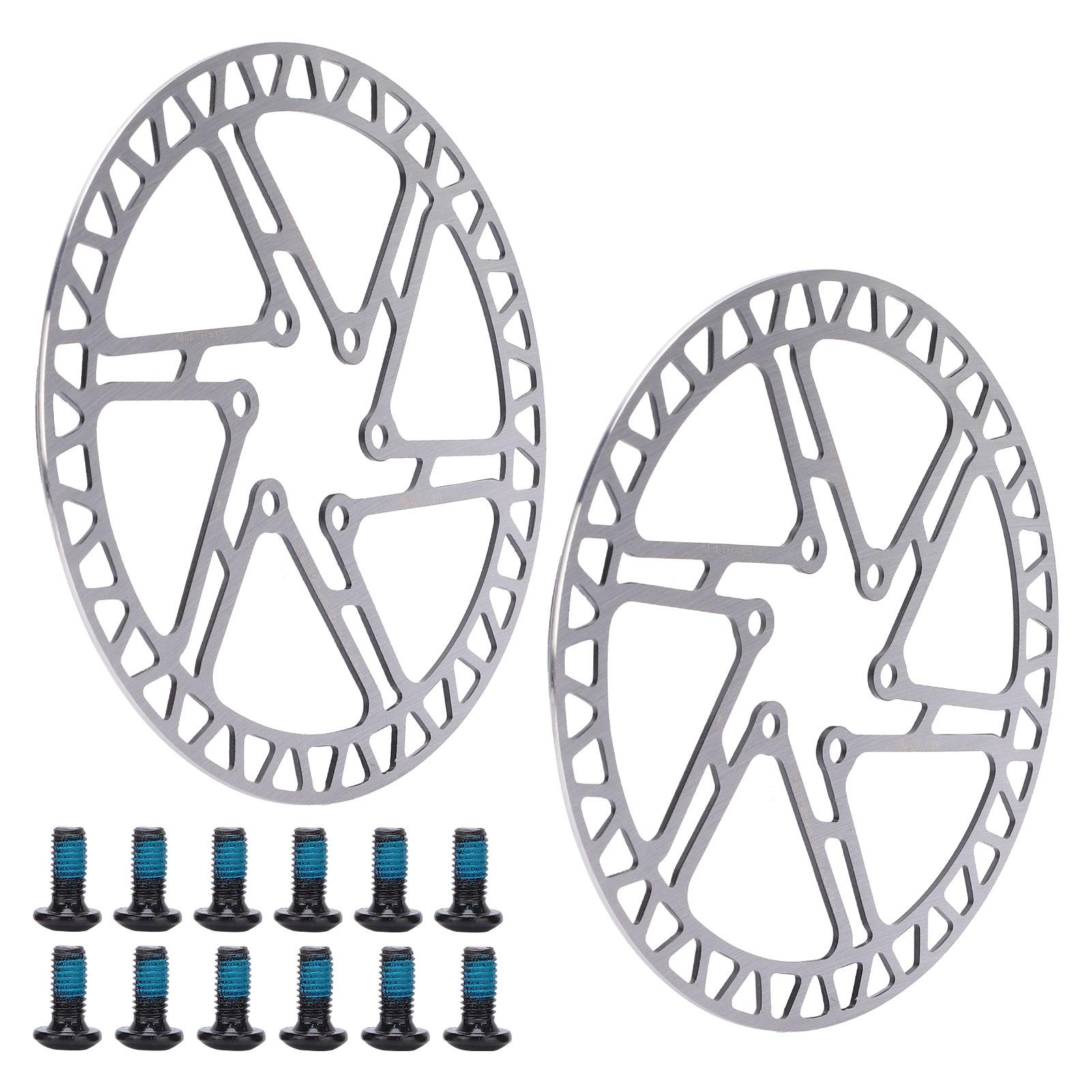 

Wearresistant Bicycle Brake Disc 160mm Mountain Bike Disc Brake Platter Pad with Bolt