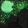 Night -Ray Animal Star Wall Sticker Background Wall Decoration Diy Fluorescent Stickers