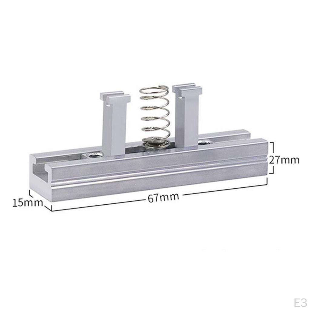 Silver Aluminum Alloy BGA Reballing Station Stencils Holder Jig Tool Parts
